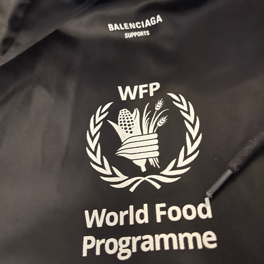 Balenciaga World Food Programme Windbreaker